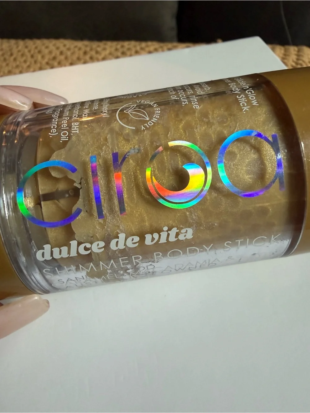 Dulce de Vita Shimmer Body Stick – Golden Bronze